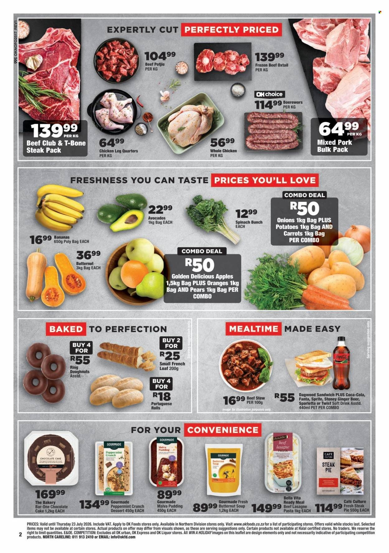 OK FOODS specials - From Wednesday 15 Jul 2026