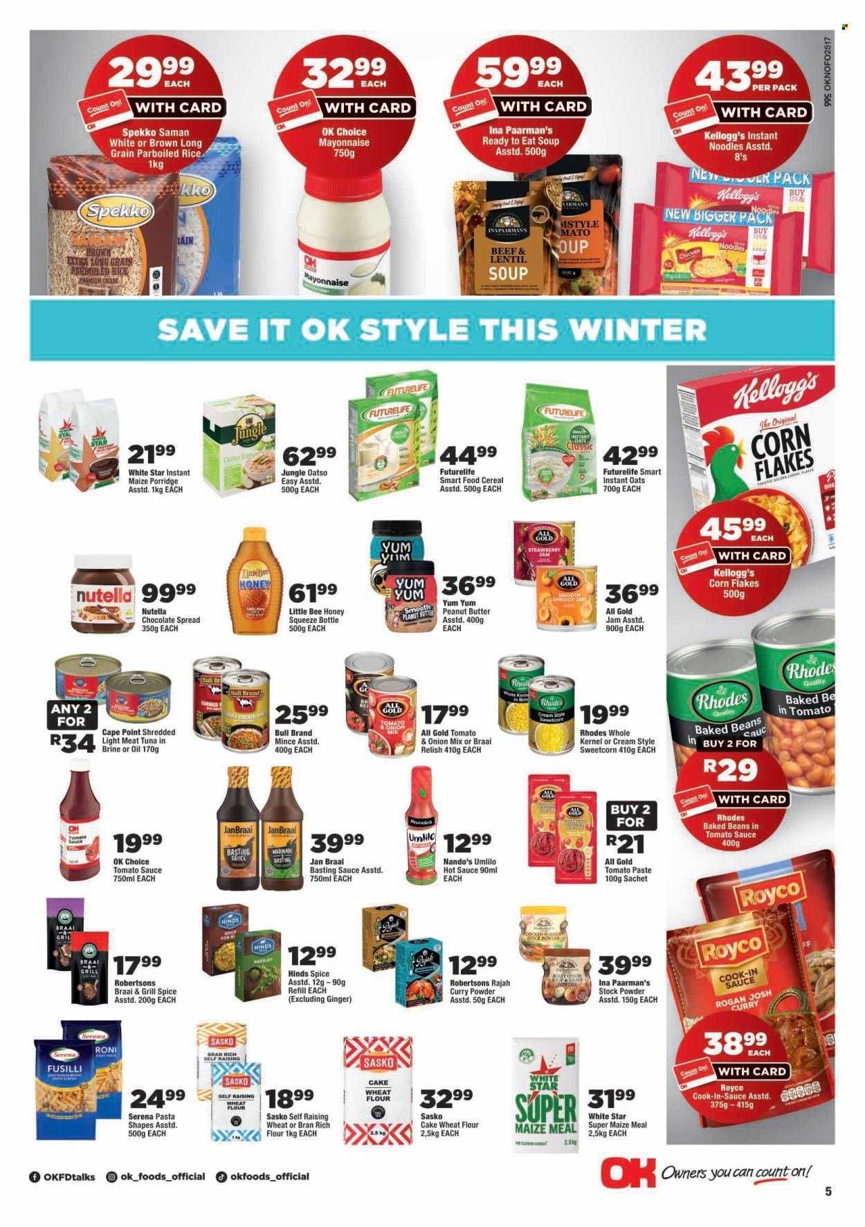 OK FOODS specials - From Wednesday 15 Jul 2026