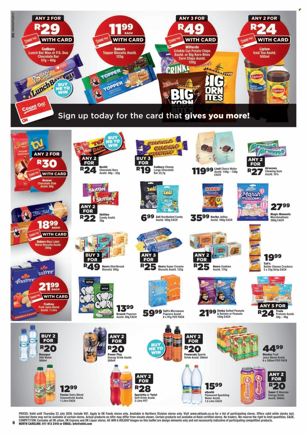 OK FOODS specials - From Wednesday 15 Jul 2026