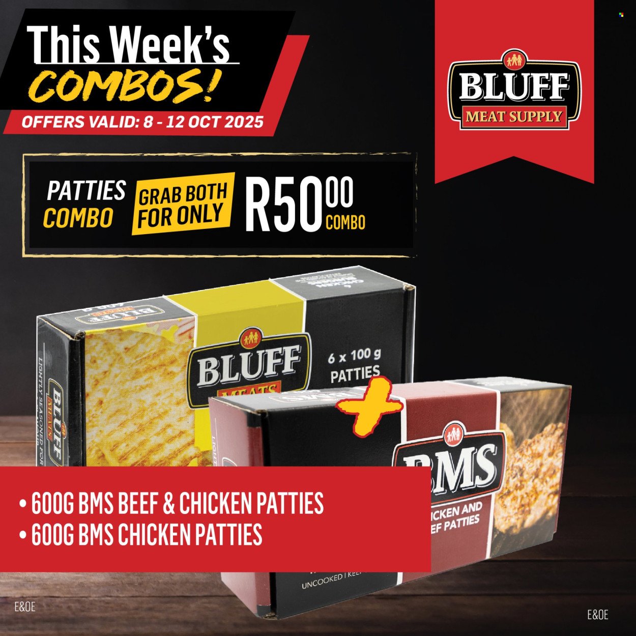 BLUFF MEAT SUPPLY specials - From Wednesday 8 Oct 2025 (2025-10-08 - 2025-10-12) | 12