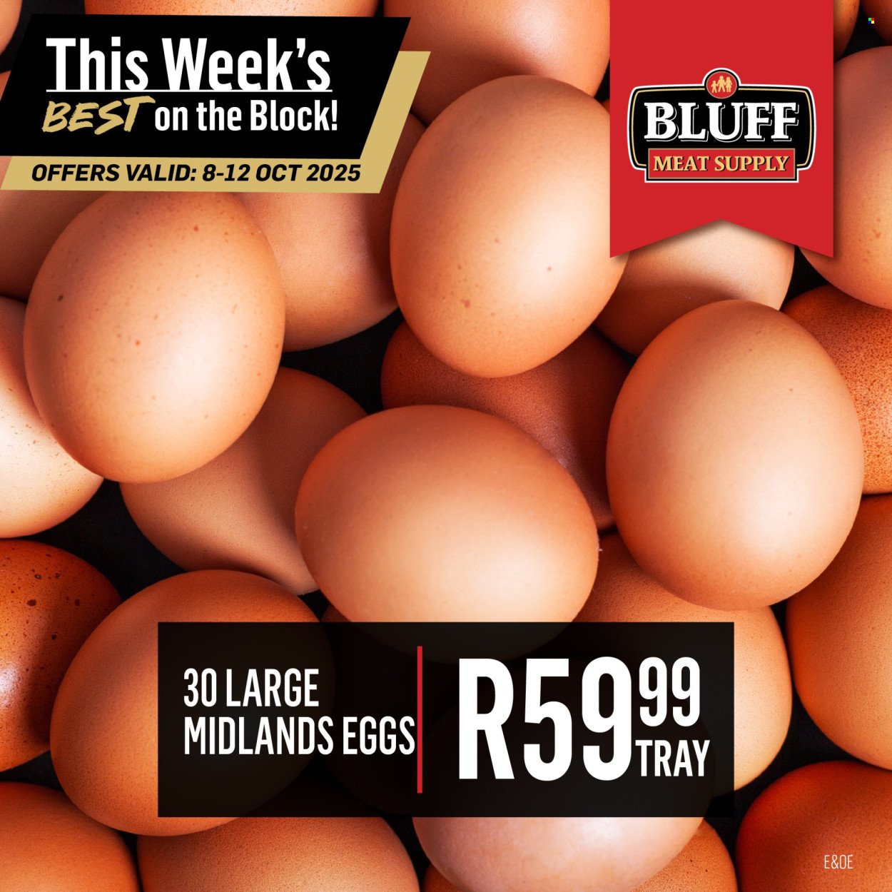 BLUFF MEAT SUPPLY specials - From Wednesday 8 Oct 2025 (2025-10-08 - 2025-10-12) | 8