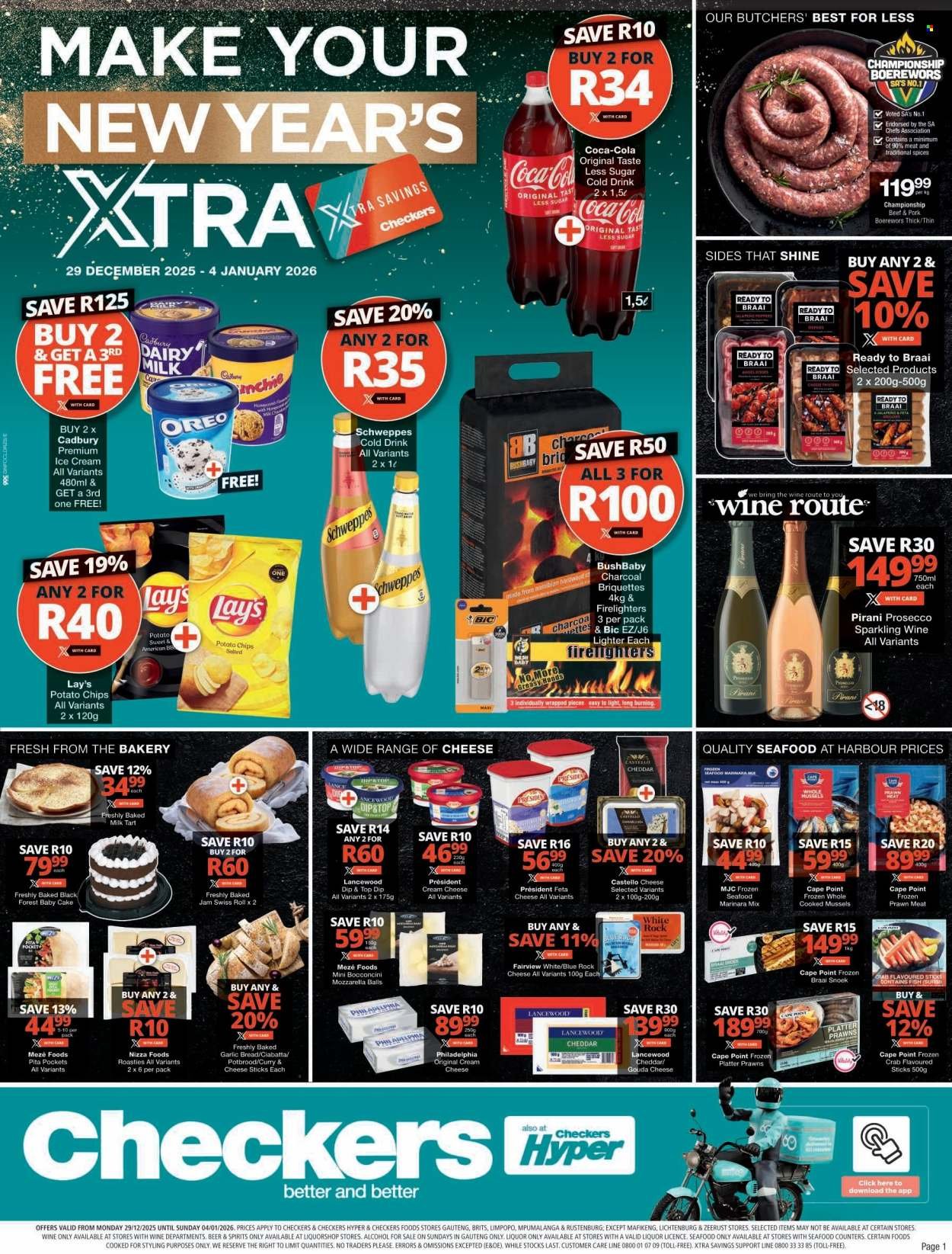 CHECKERS specials - New Year's Promotion (2025-12-29 - 2026-01-04) | 1