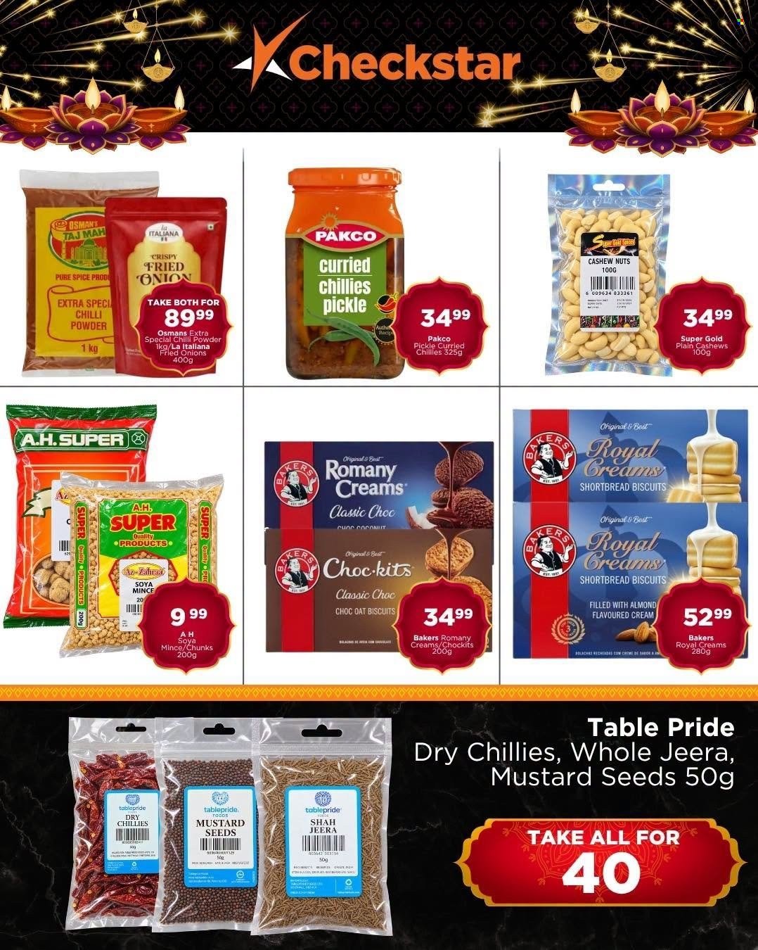 CHECKSTAR specials - From Monday 19 Oct 2026