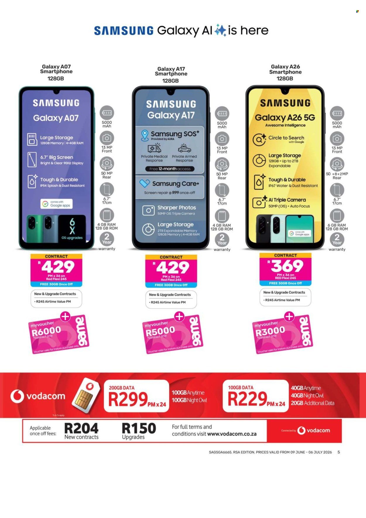 GAME specials - Winter Warms Up