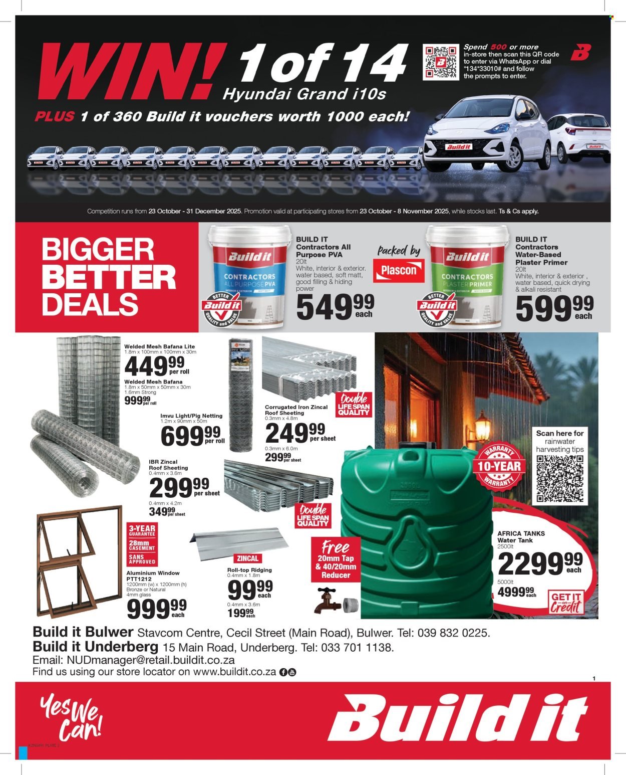 BUILD IT specials - From Thursday 23 Oct 2025 (2025-10-23 - 2025-11-08) | 1