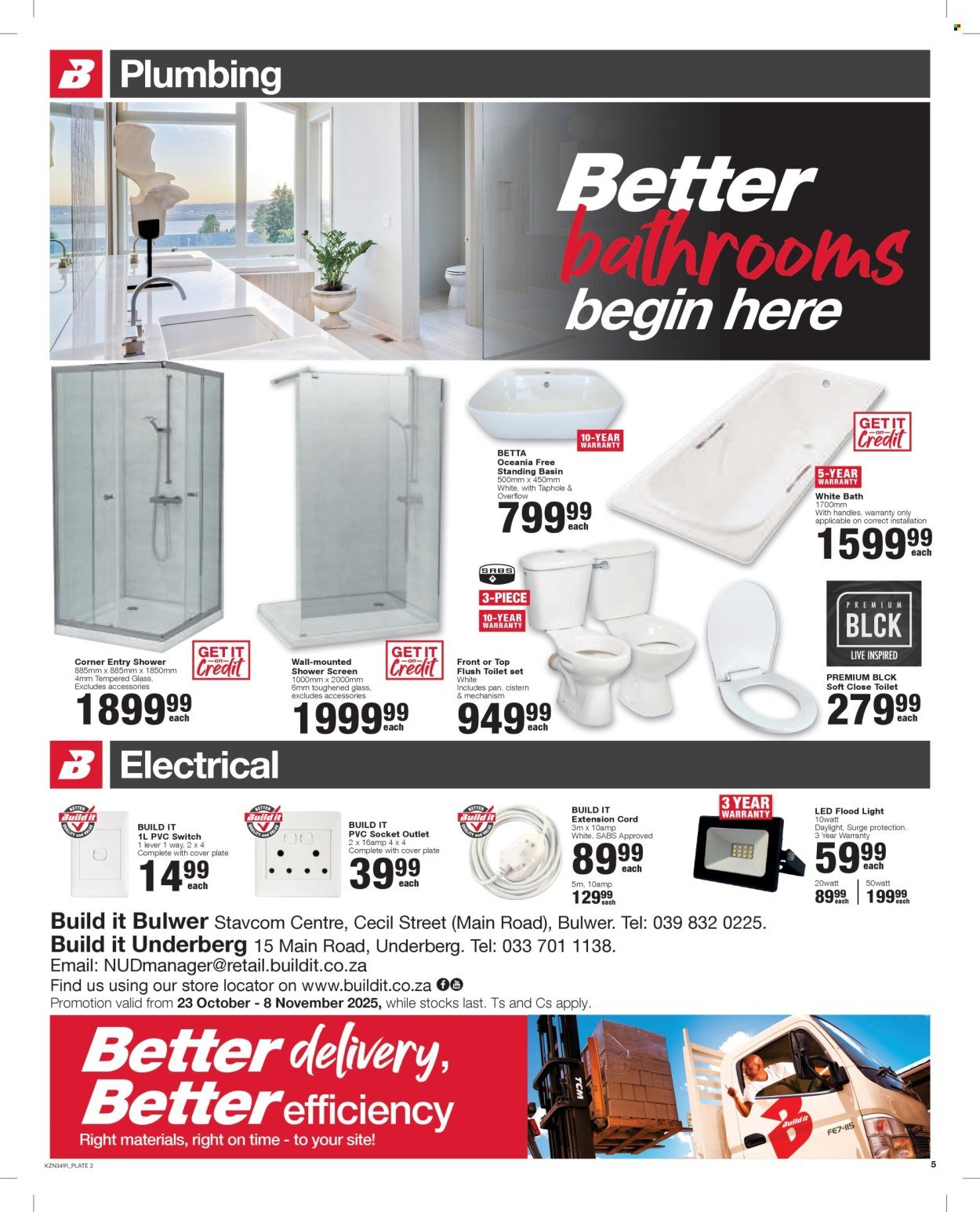 BUILD IT specials - From Thursday 23 Oct 2025 (2025-10-23 - 2025-11-08) | 5