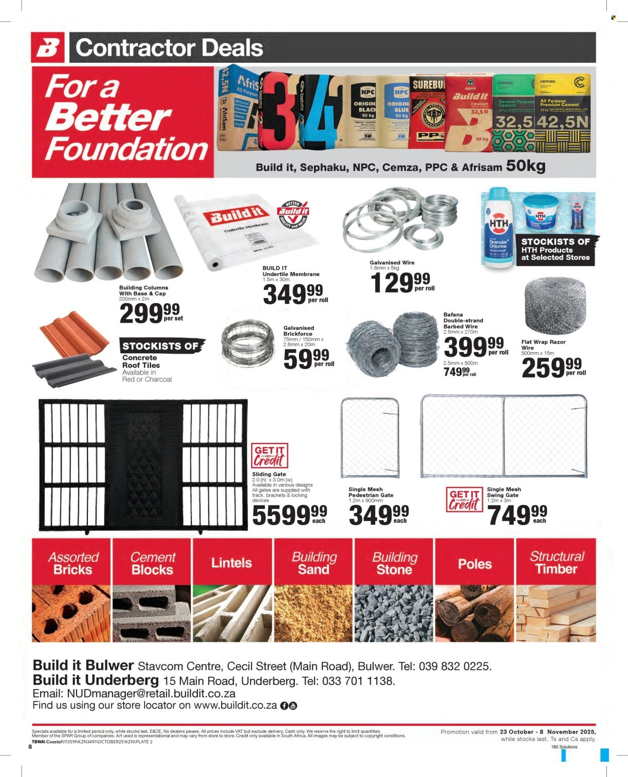 BUILD IT specials - From Thursday 23 Oct 2025 (2025-10-23 - 2025-11-08) | 8