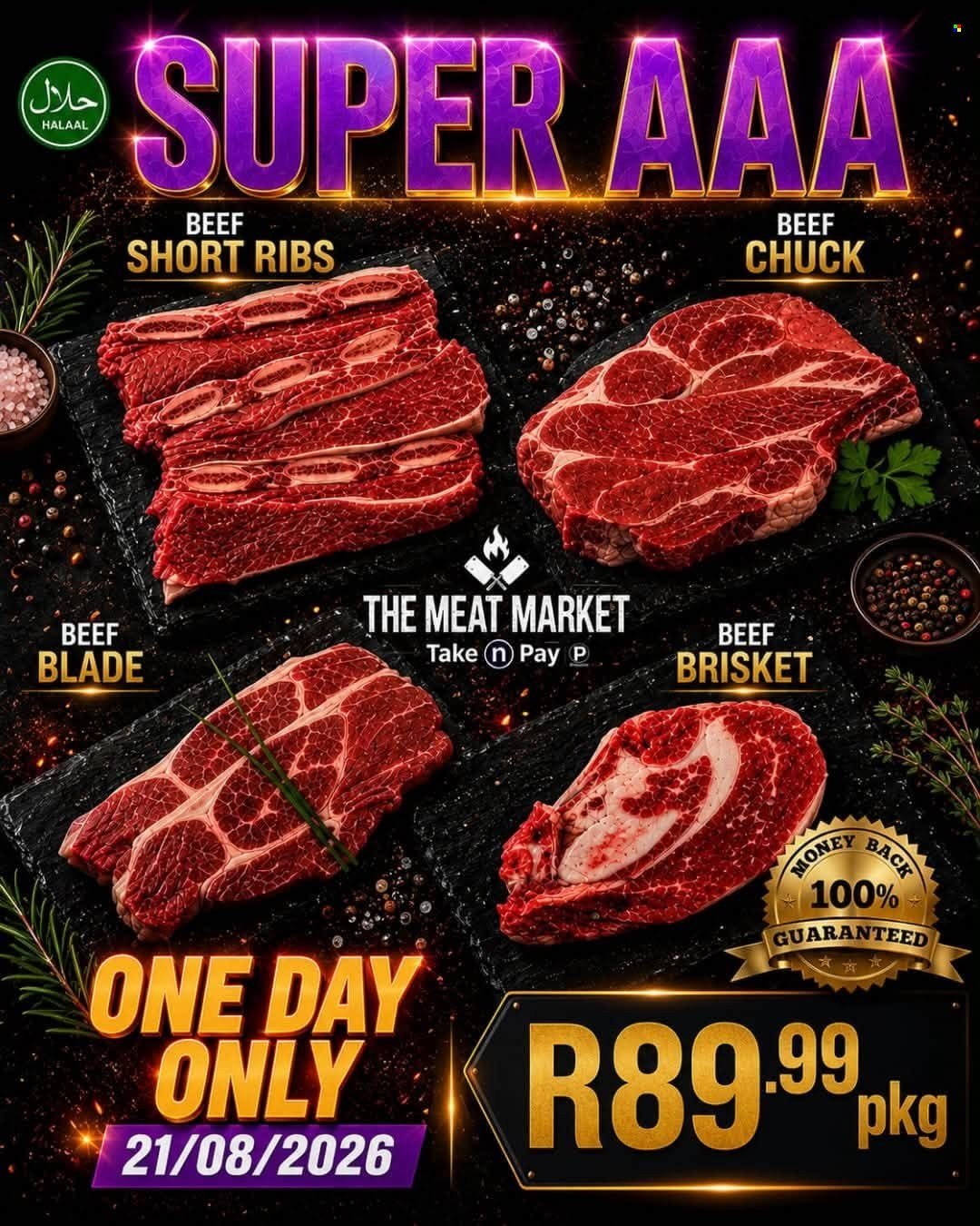TAKE N PAY specials - From Friday 21 Aug 2026