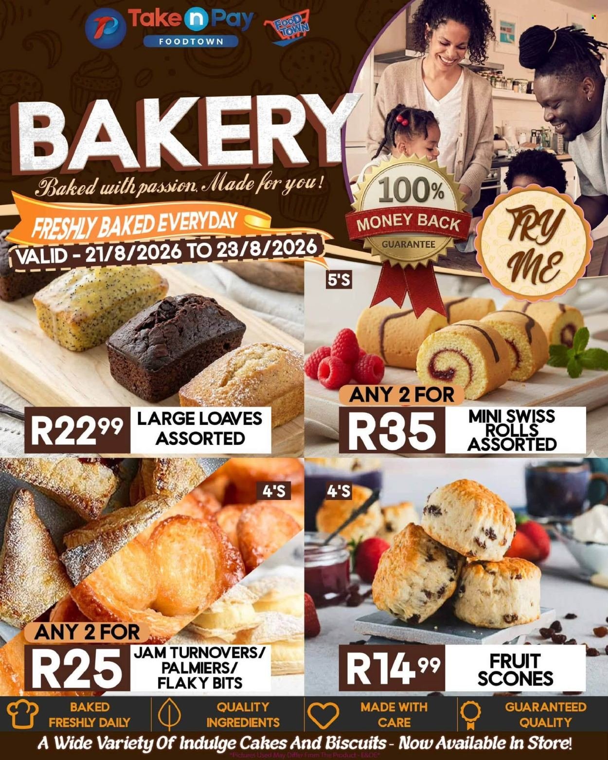 TAKE N PAY specials - From Friday 21 Aug 2026