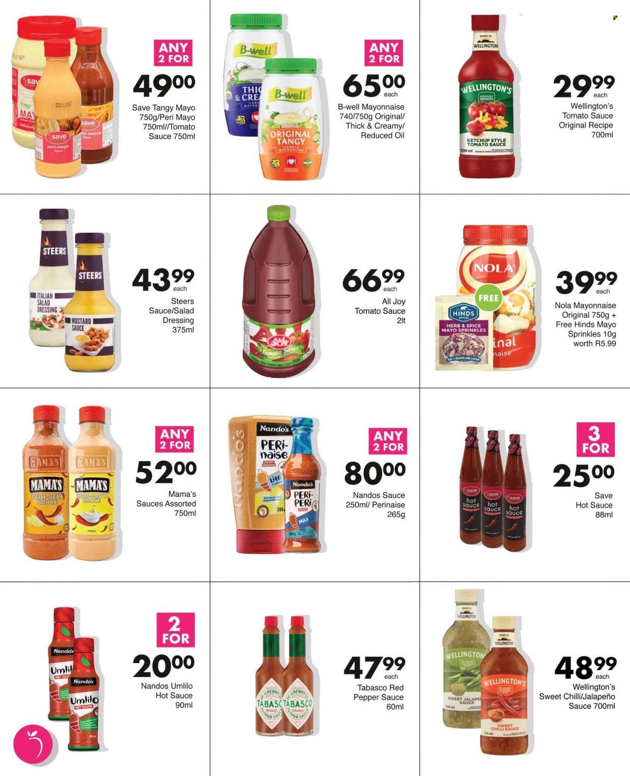 SAVE specials - From Wednesday 15 Jul 2026