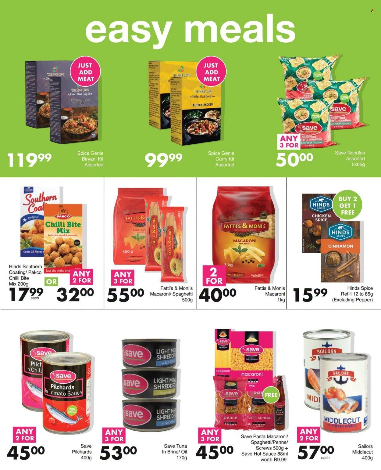 SAVE specials - From Wednesday 15 Jul 2026