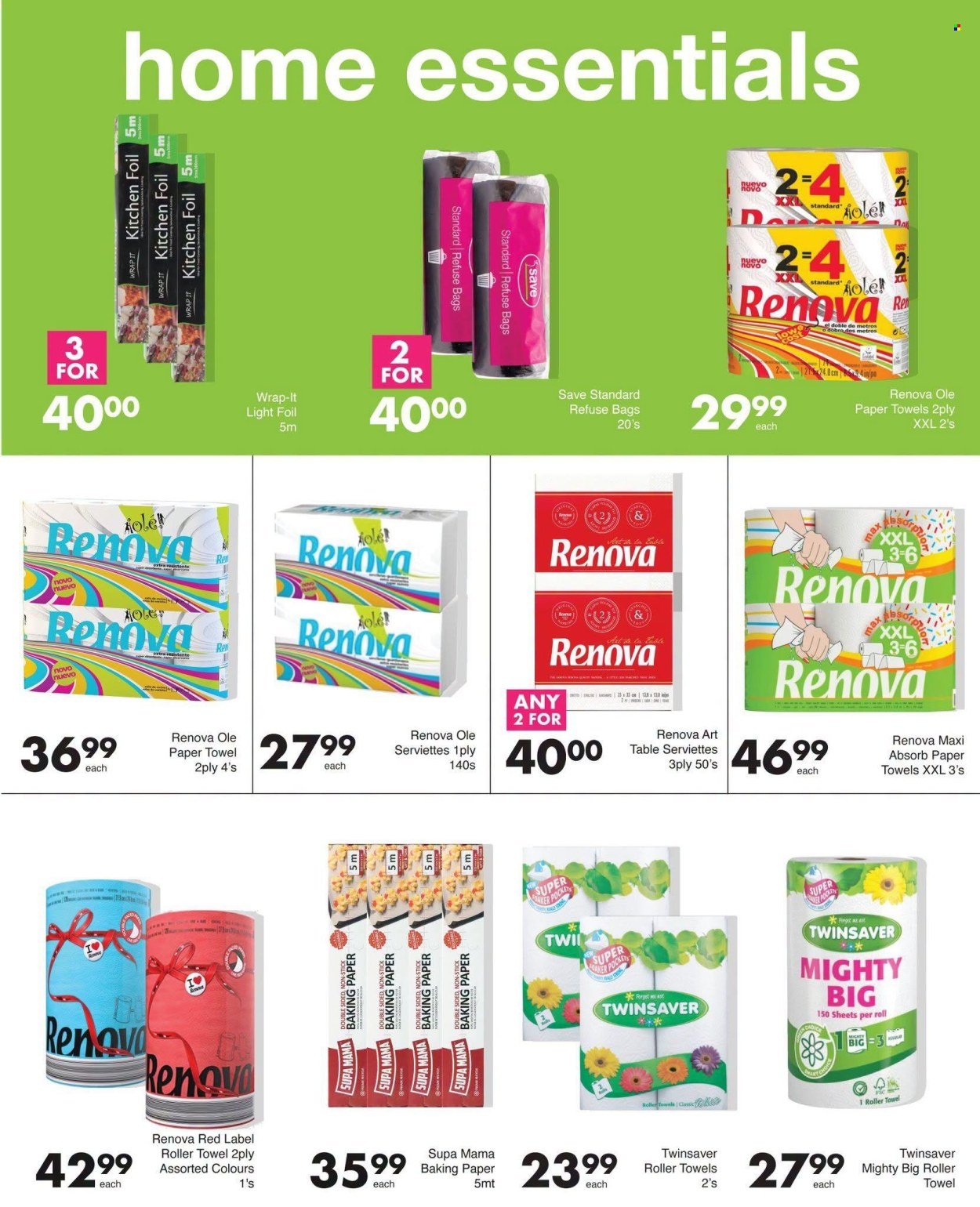 SAVE specials - From Wednesday 15 Jul 2026