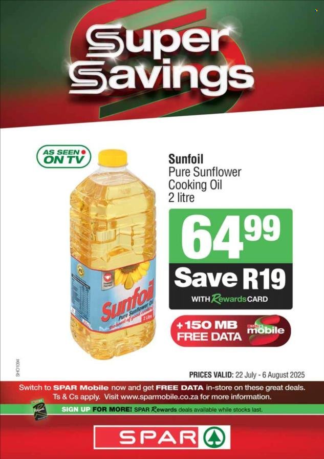 SPAR specials - National Leaflet (2025-07-22 - 2025-08-06) | 2