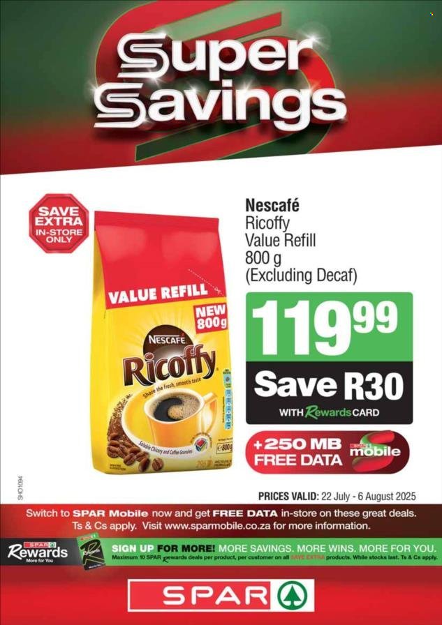 SPAR specials - National Leaflet (2025-07-22 - 2025-08-06) | 3