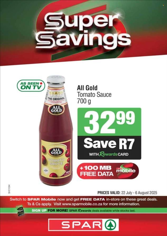 SPAR specials - National Leaflet (2025-07-22 - 2025-08-06) | 8