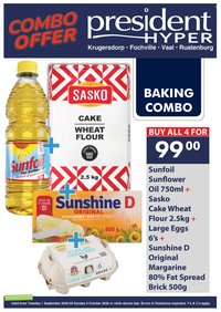PRESIDENT HYPER specials - Combo deals
