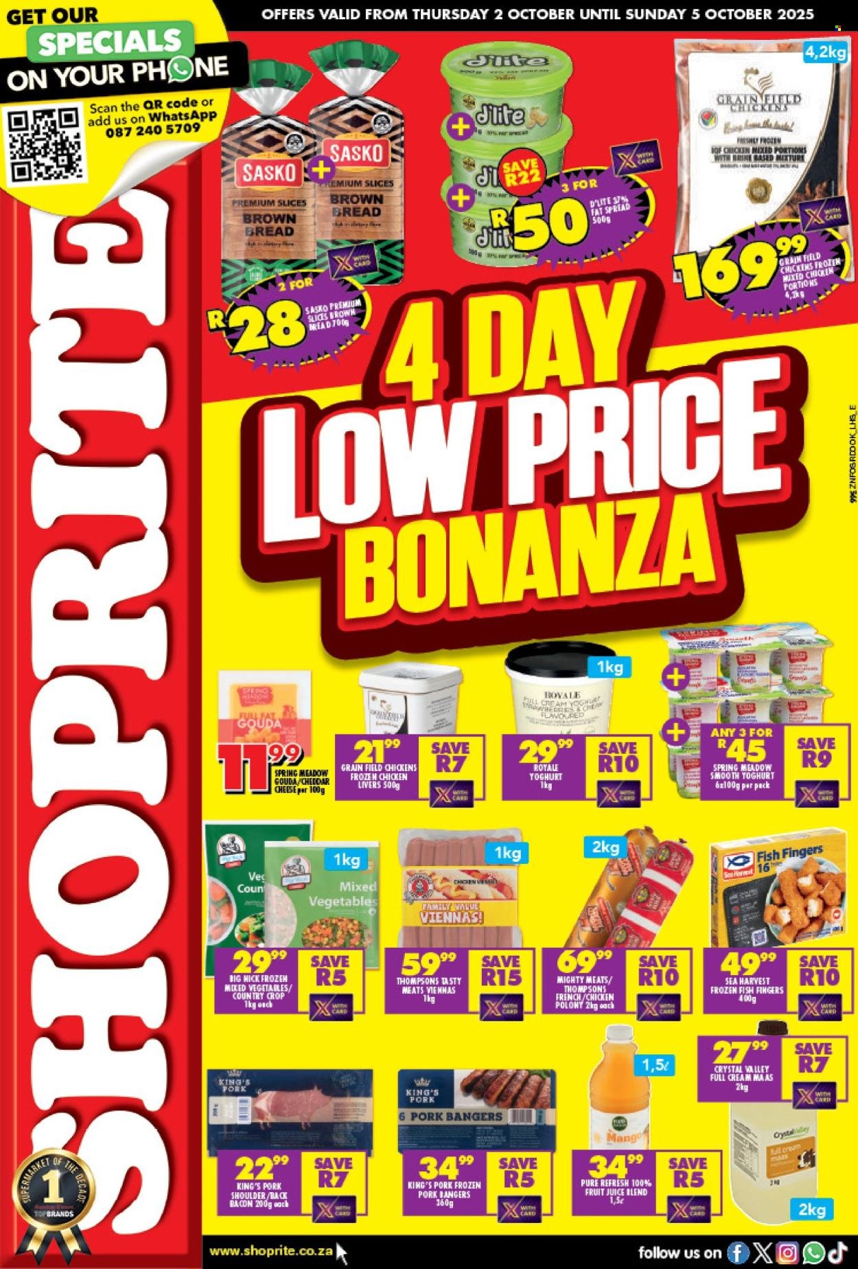 SHOPRITE specials - Low Price Bonanza KwaZulu Natal (2025-10-02 - 2025-10-05) | 1
