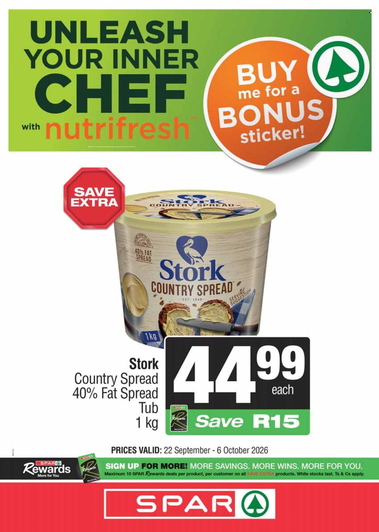 SPAR specials - National Specials