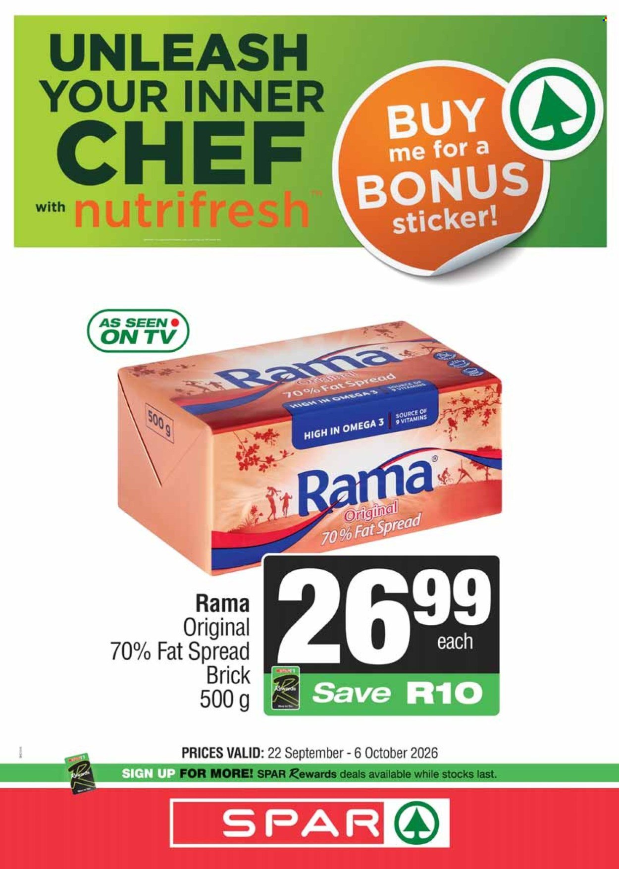 SPAR specials - National Specials