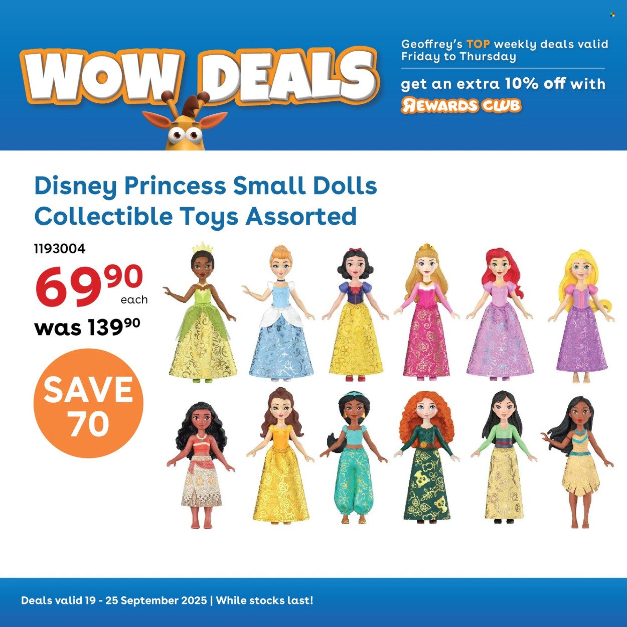 TOYS R US specials - From Friday 19 Sept 2025 (2025-09-19 - 2025-09-25) | 1