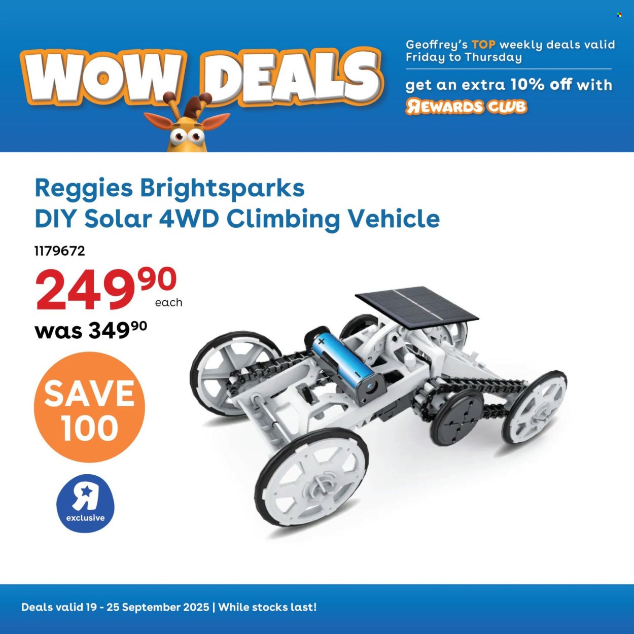 TOYS R US specials - From Friday 19 Sept 2025 (2025-09-19 - 2025-09-25) | 5