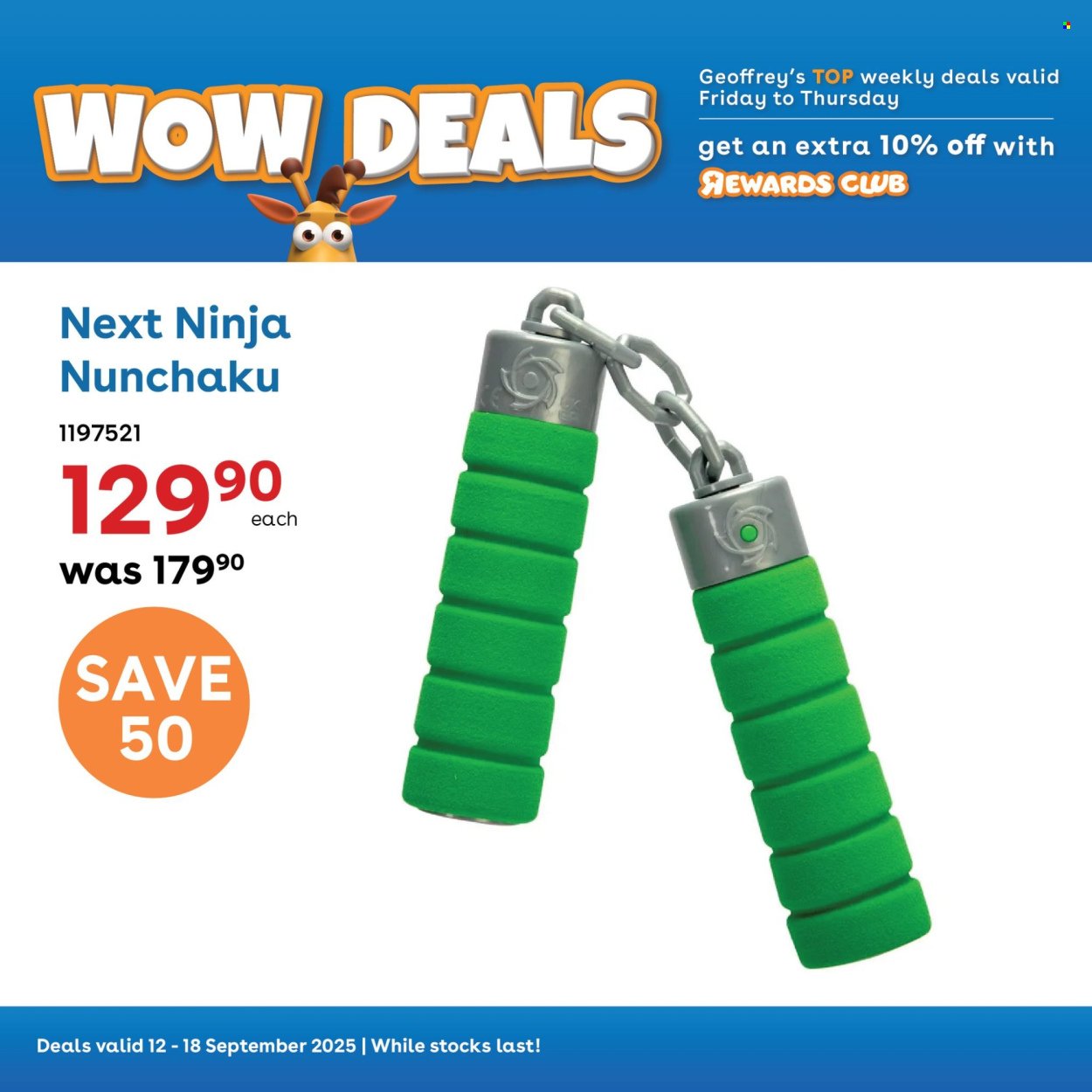 TOYS R US specials - From Friday 12 Sept 2025 (2025-09-12 - 2025-09-18) | 3