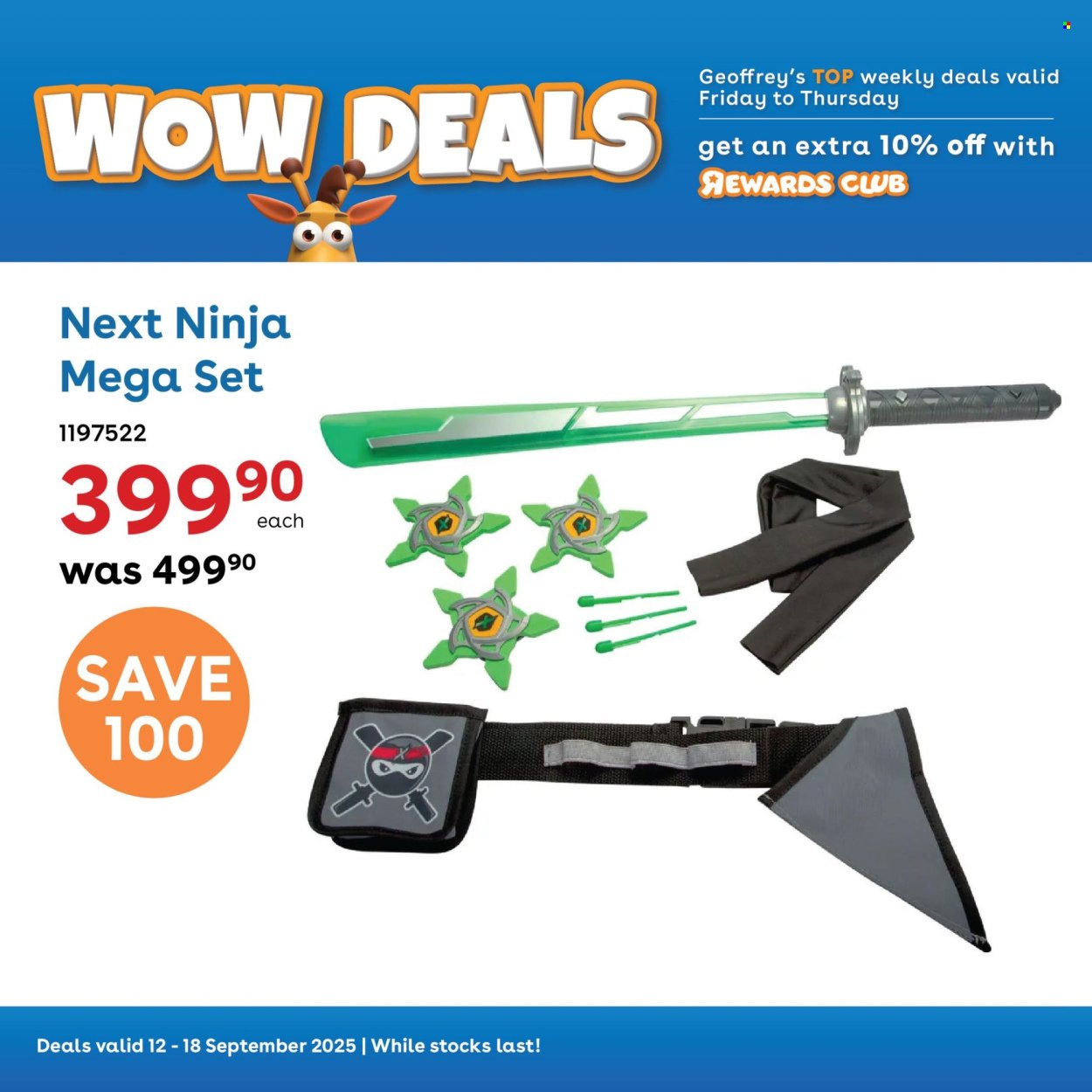 TOYS R US specials - From Friday 12 Sept 2025 (2025-09-12 - 2025-09-18) | 4