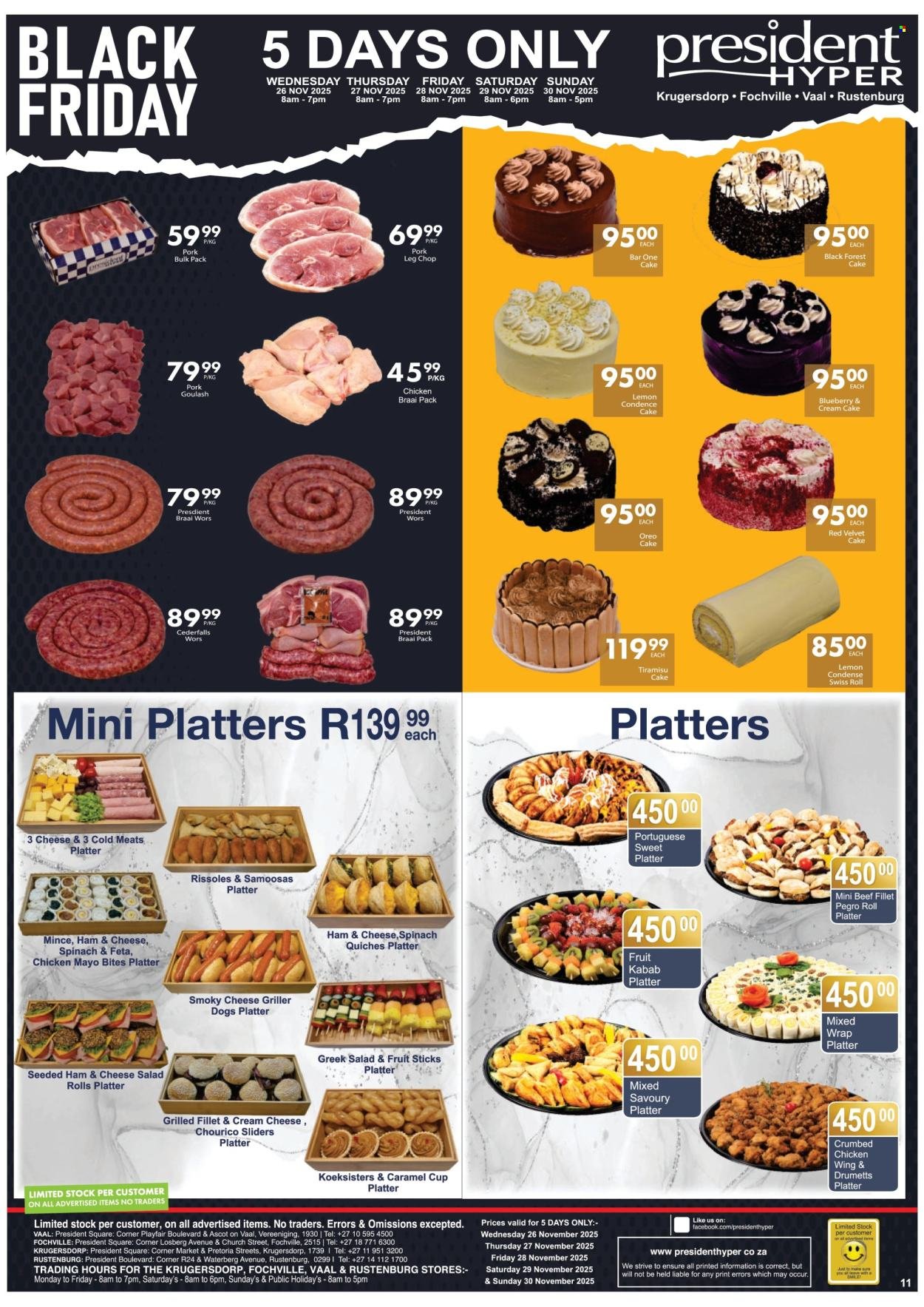 PRESIDENT HYPER specials - Black Friday Specials – 5 Days Only! (2025-11-26 - 2025-11-30) | 11