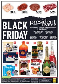 PRESIDENT HYPER specials - Black Friday Specials – 5 Days Only! (2025-11-26 - 2025-11-30)