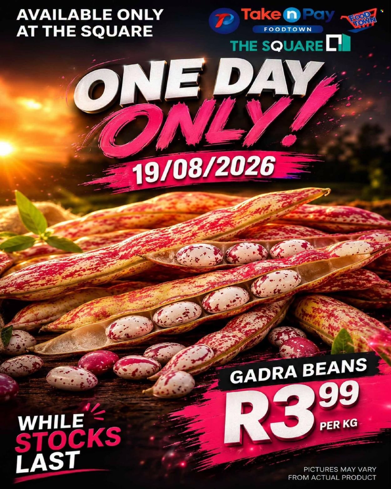 TAKE N PAY specials - From Wednesday 19 Aug 2026