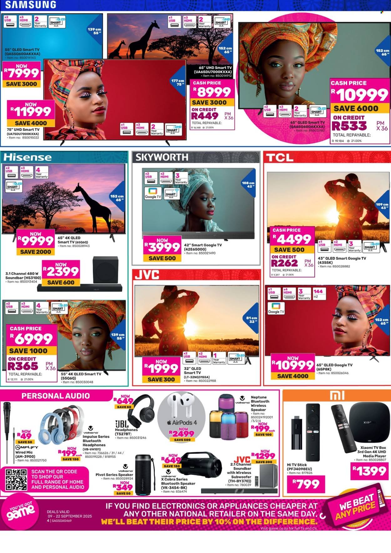 GAME specials - Go Full South African This Heritage Month (2025-09-09 - 2025-09-22) | 4