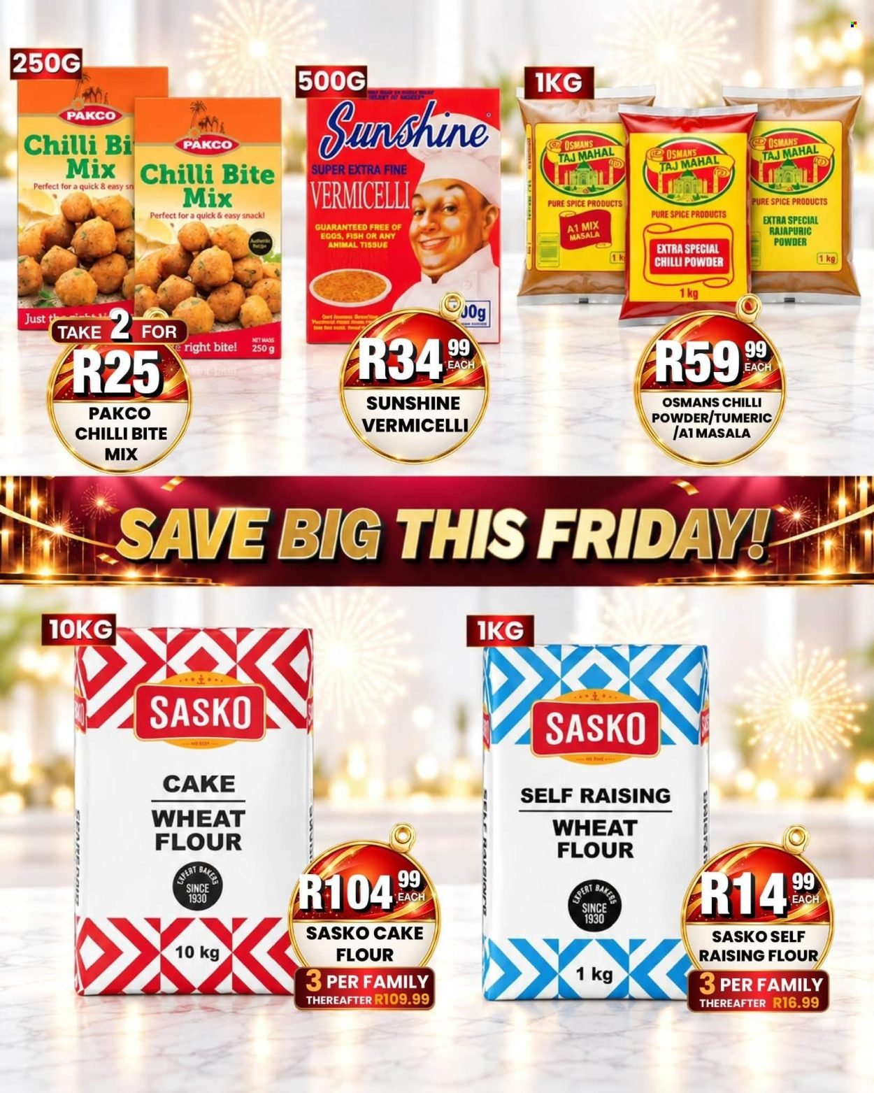 TAKE N PAY specials - From Friday 23 Oct 2026