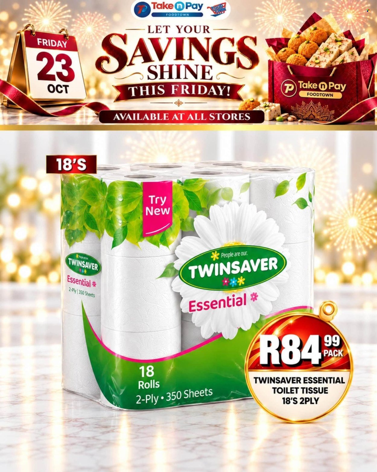 TAKE N PAY specials - From Friday 23 Oct 2026