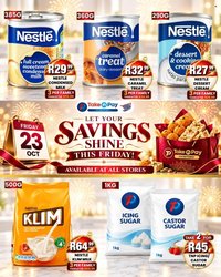 TAKE N PAY specials - From Friday 23 Oct 2026