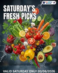 TAKE N PAY specials - From Saturday 20 Jun 2026