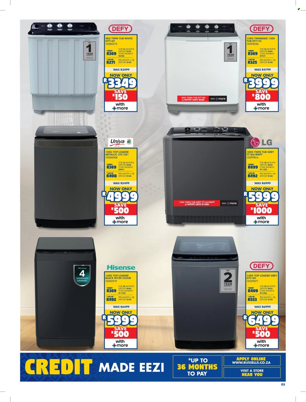 RUSSELLS specials - From Thursday 19 Mar 2026 (2026-03-19 - 2026-04-15) | 5