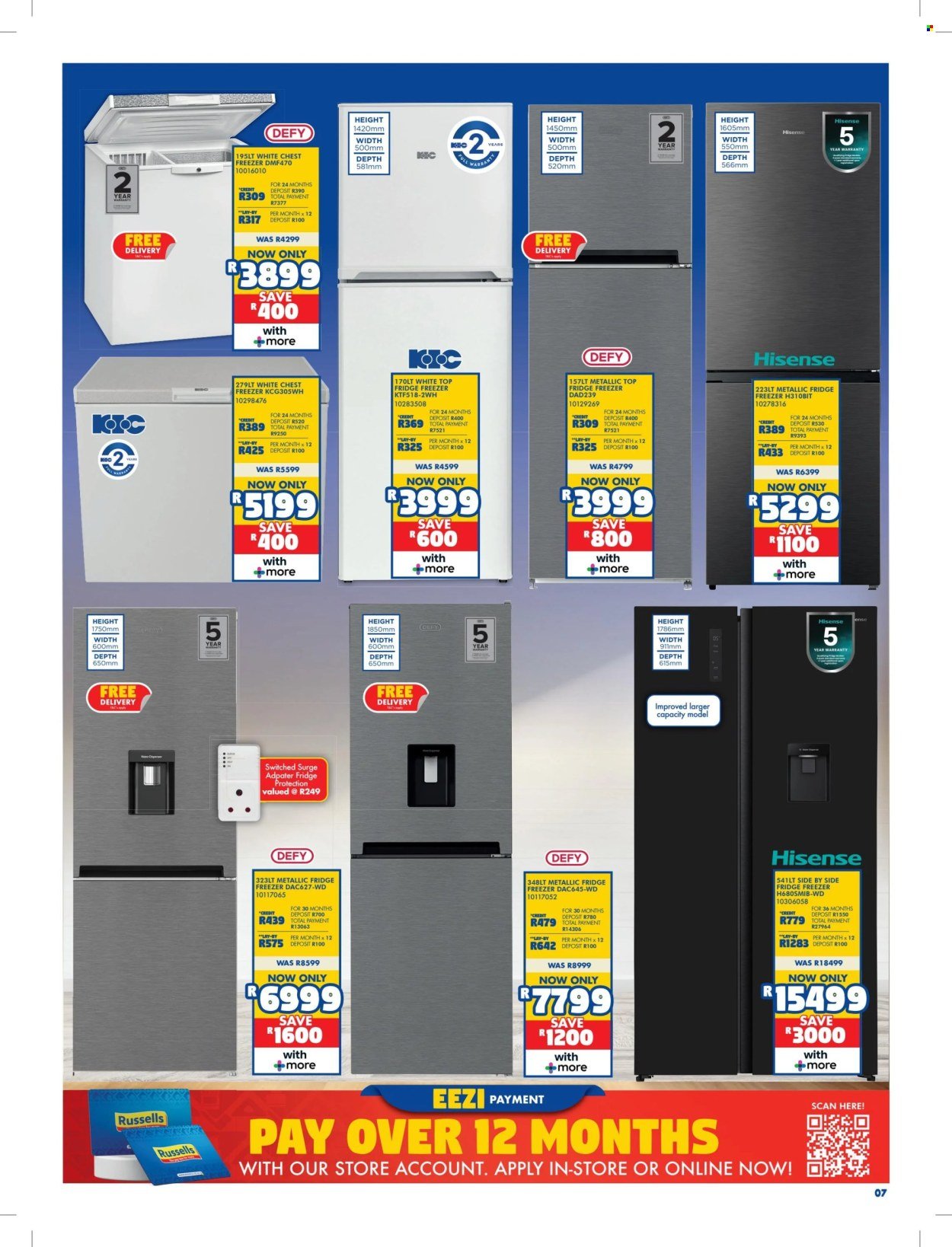 RUSSELLS specials - From Thursday 19 Mar 2026 (2026-03-19 - 2026-04-15) | 7