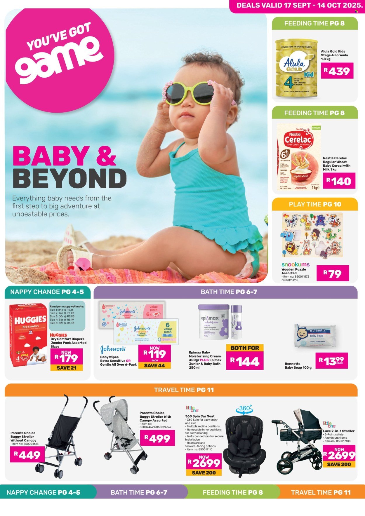 GAME specials - Baby & Beyond (2025-09-17 - 2025-10-14) | 1