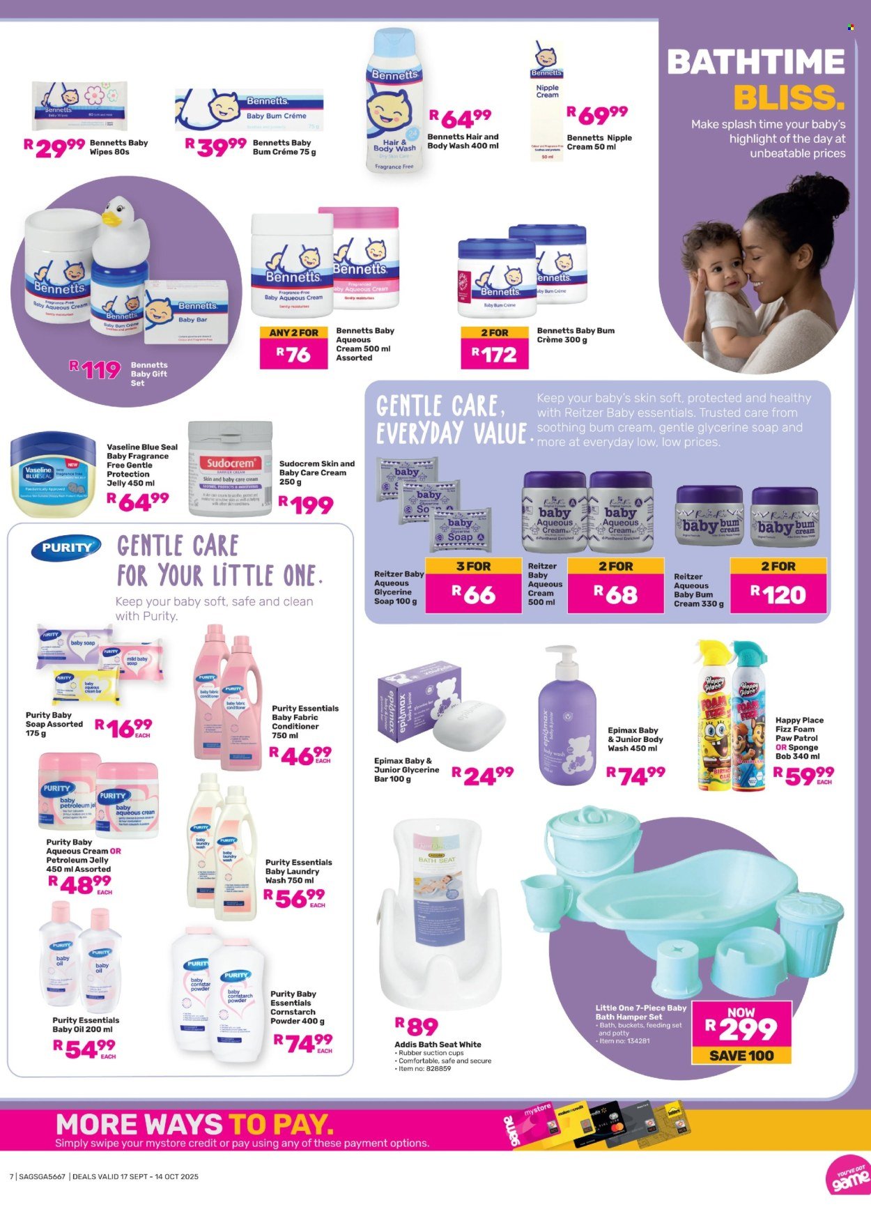 GAME specials - Baby & Beyond (2025-09-17 - 2025-10-14) | 7