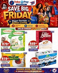 TAKE N PAY specials - From Friday 31 Jul 2026
