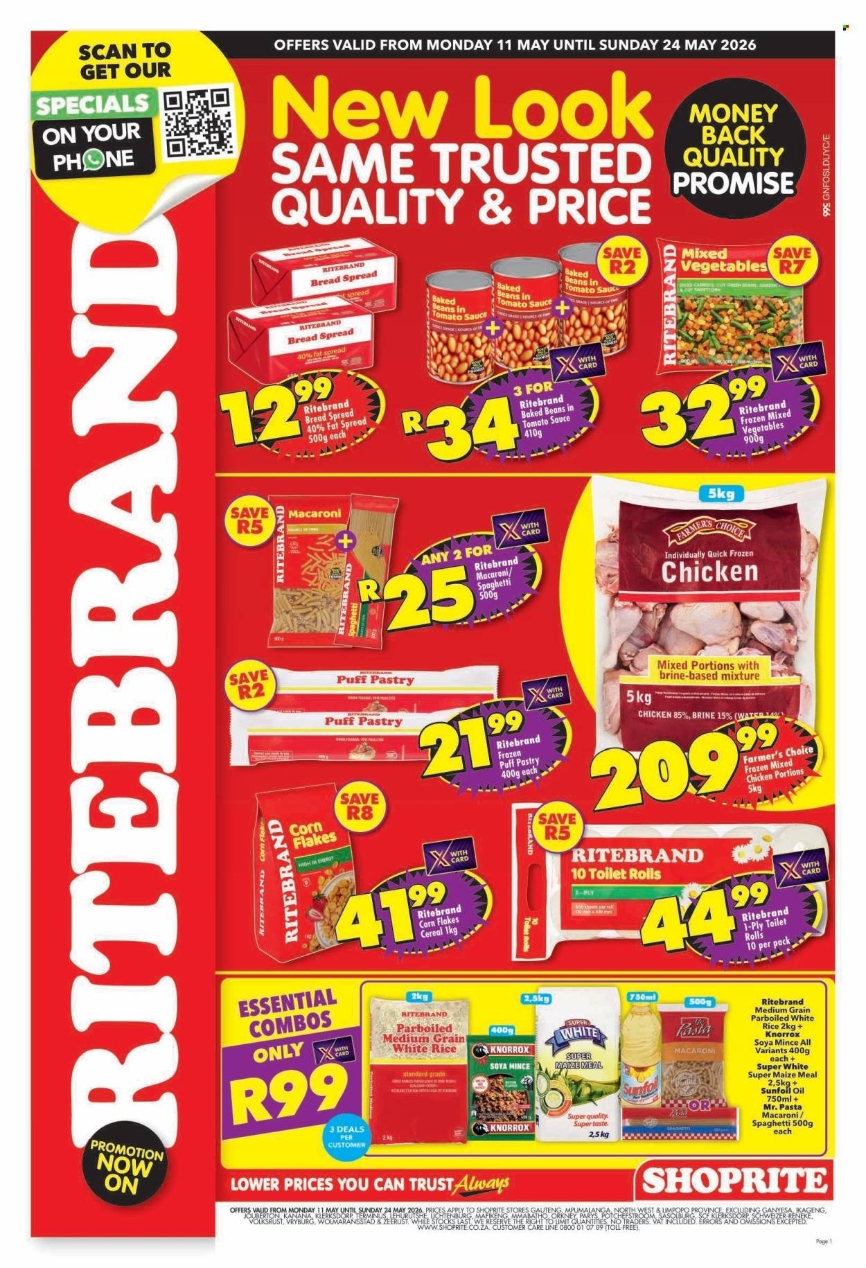 SHOPRITE specials - Ritebrand Savings Gauteng (2026-05-11 - 2026-05-24) | 1