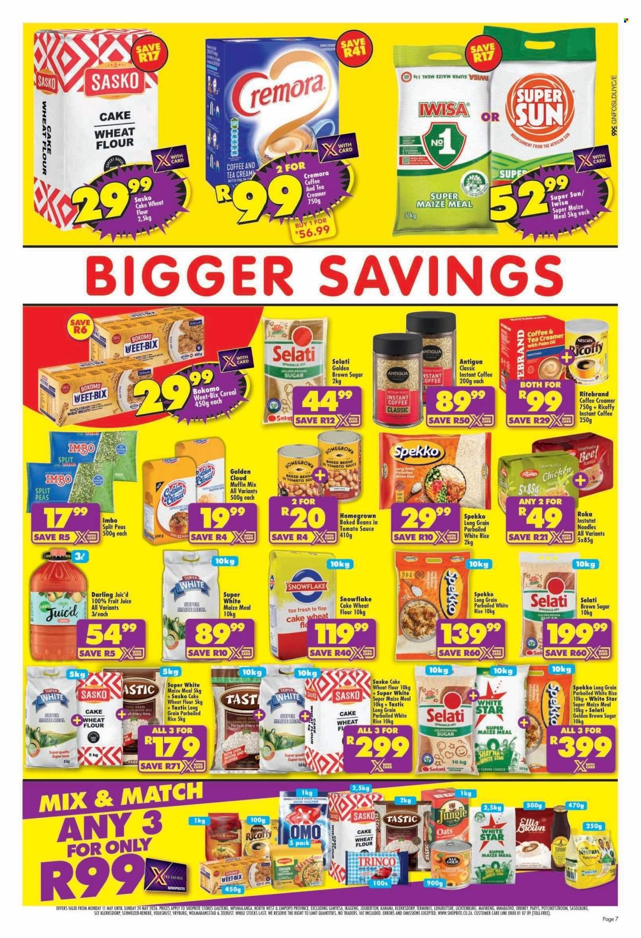 SHOPRITE specials - Ritebrand Savings Gauteng (2026-05-11 - 2026-05-24) | 7