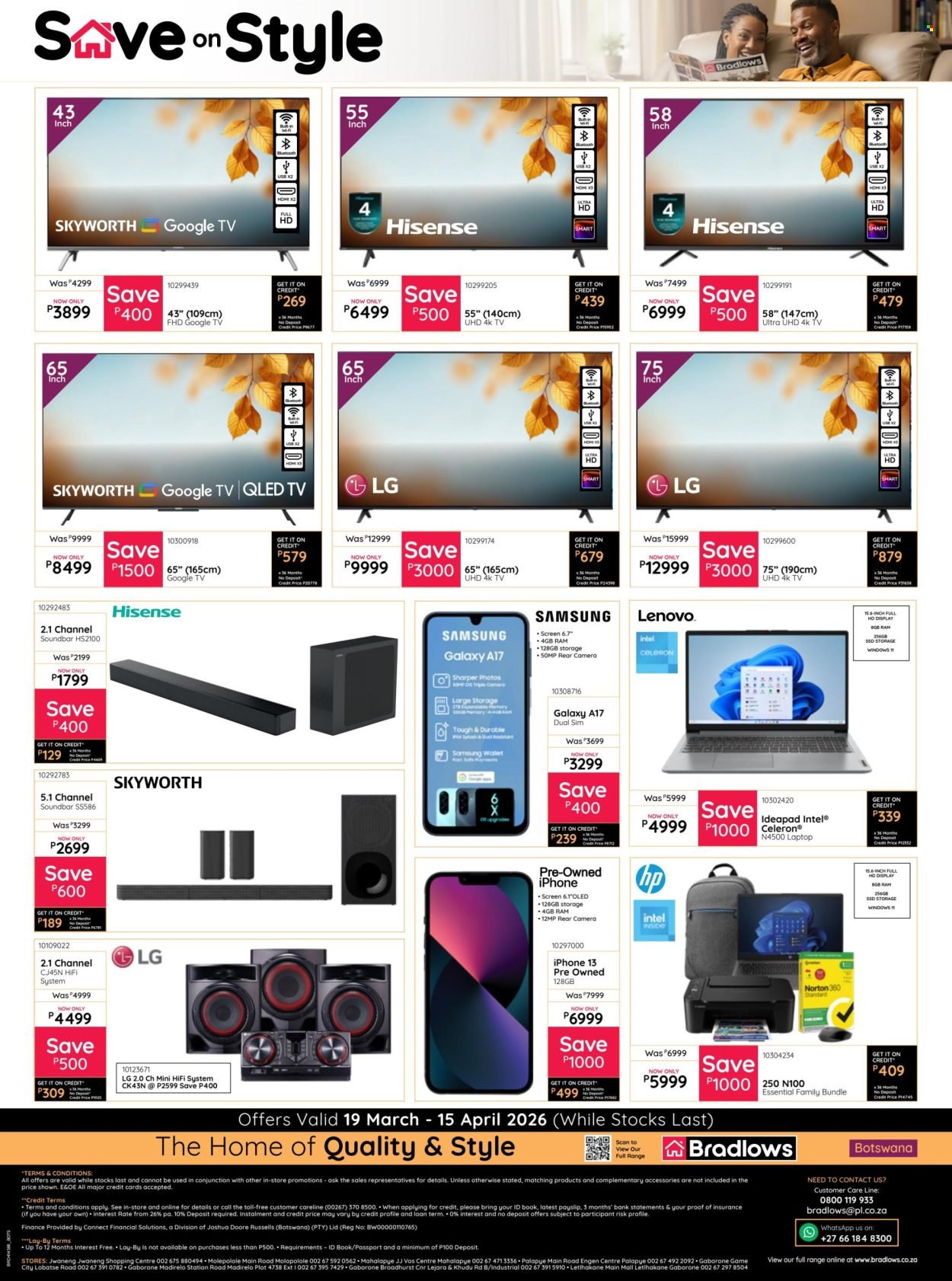 BRADLOWS specials - From Thursday 19 Mar 2026 (2026-03-19 - 2026-04-15) | 8