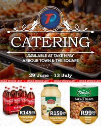 TAKE N PAY specials - From Monday 29 Jun 2026