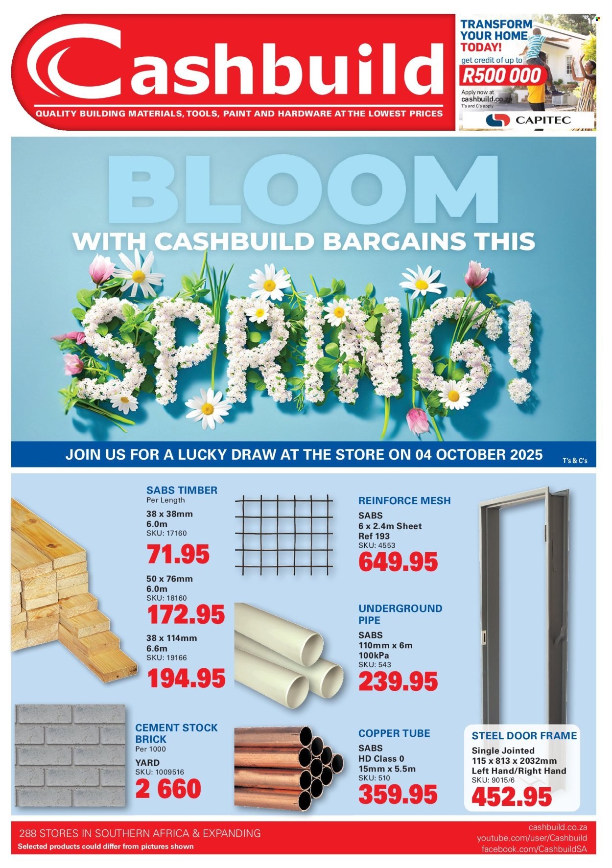 CASHBUILD specials - From Monday 22 Sept 2025 (2025-09-22 - 2025-10-19) | 1