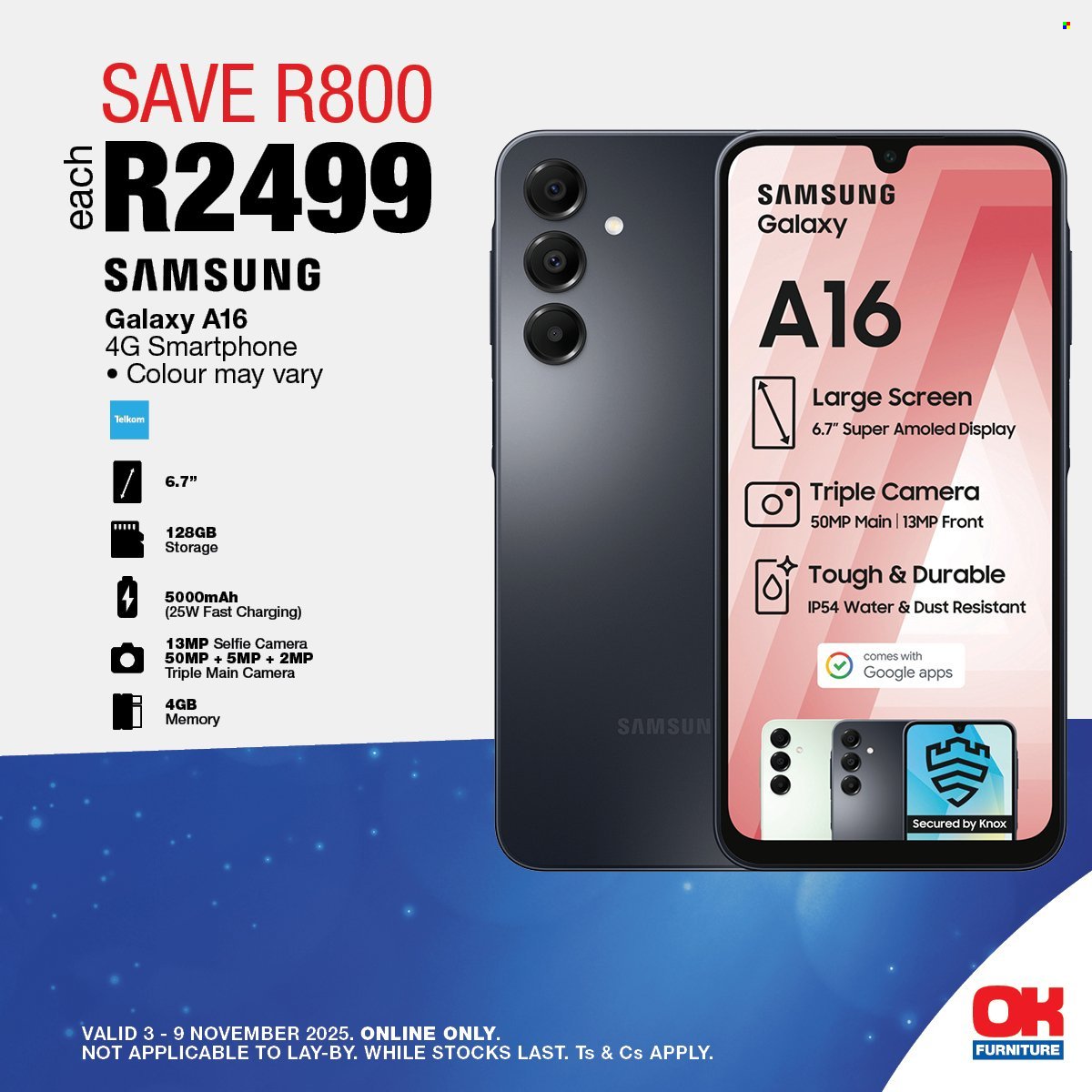 OK FURNITURE specials - From Monday 3 Nov 2025 (2025-11-03 - 2025-11-09) | 3