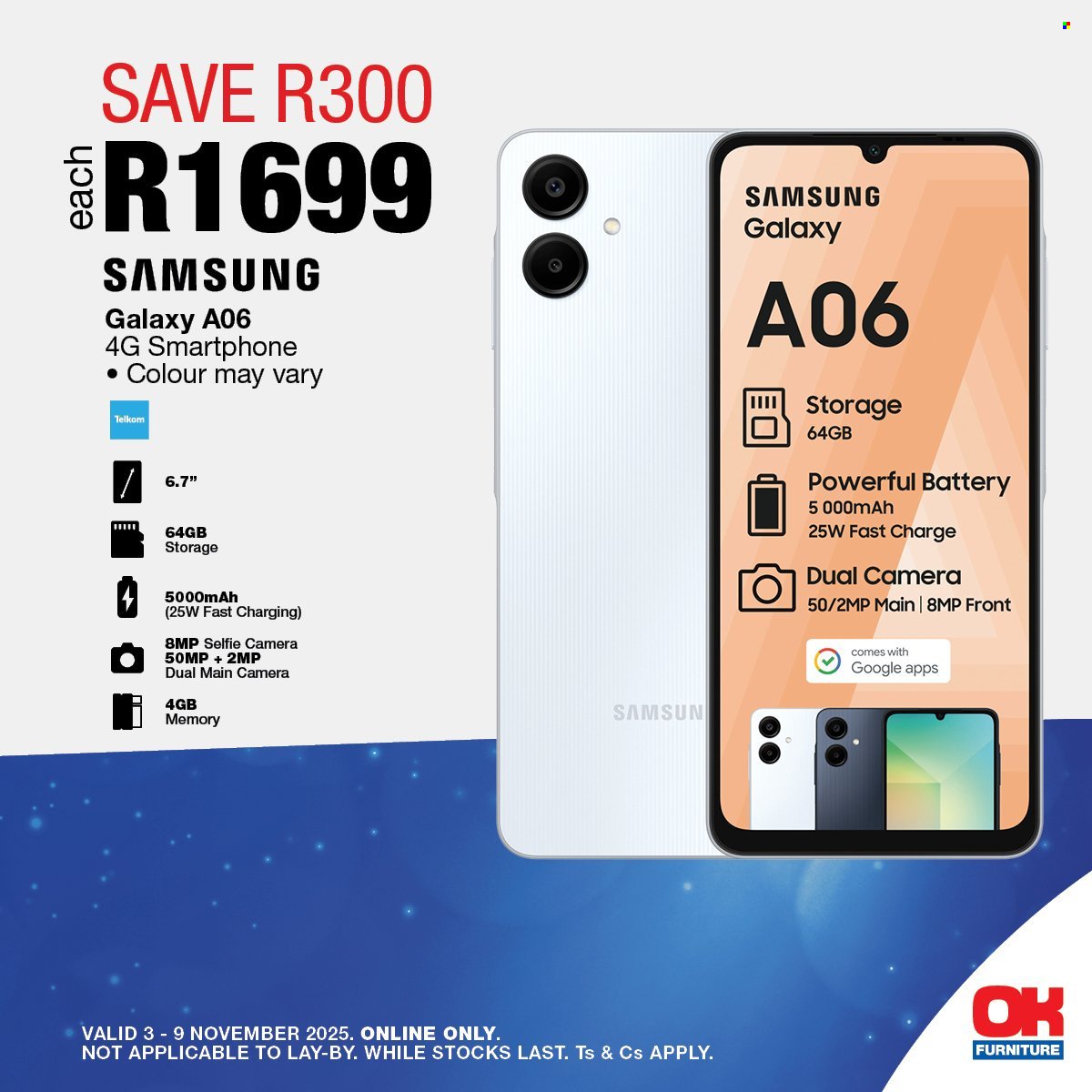 OK FURNITURE specials - From Monday 3 Nov 2025 (2025-11-03 - 2025-11-09) | 4