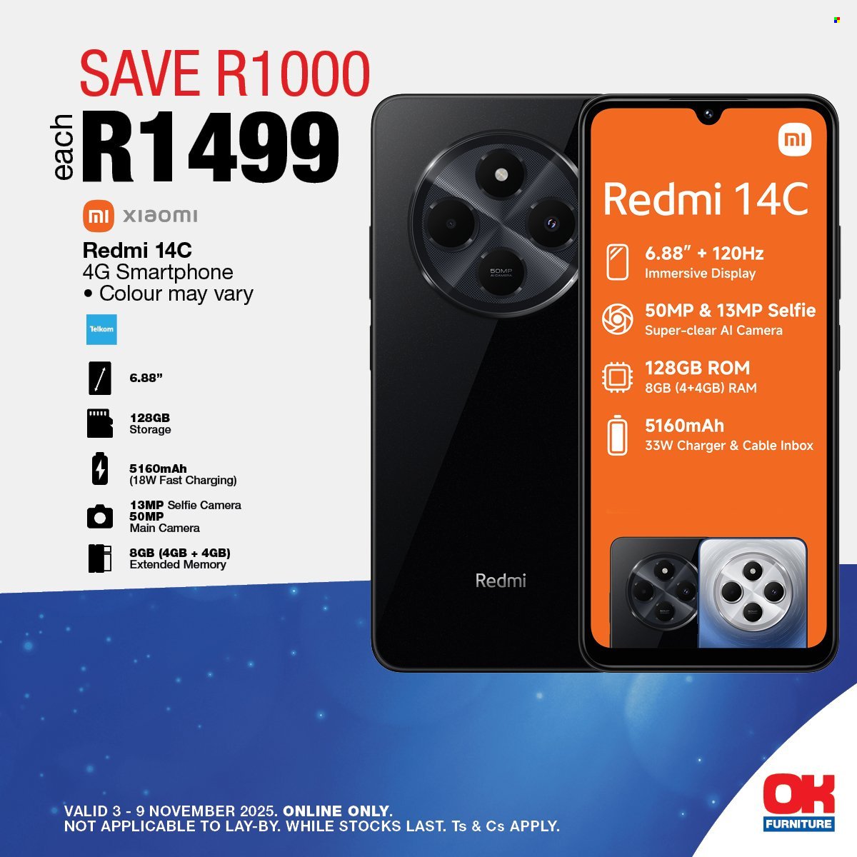 OK FURNITURE specials - From Monday 3 Nov 2025 (2025-11-03 - 2025-11-09) | 5