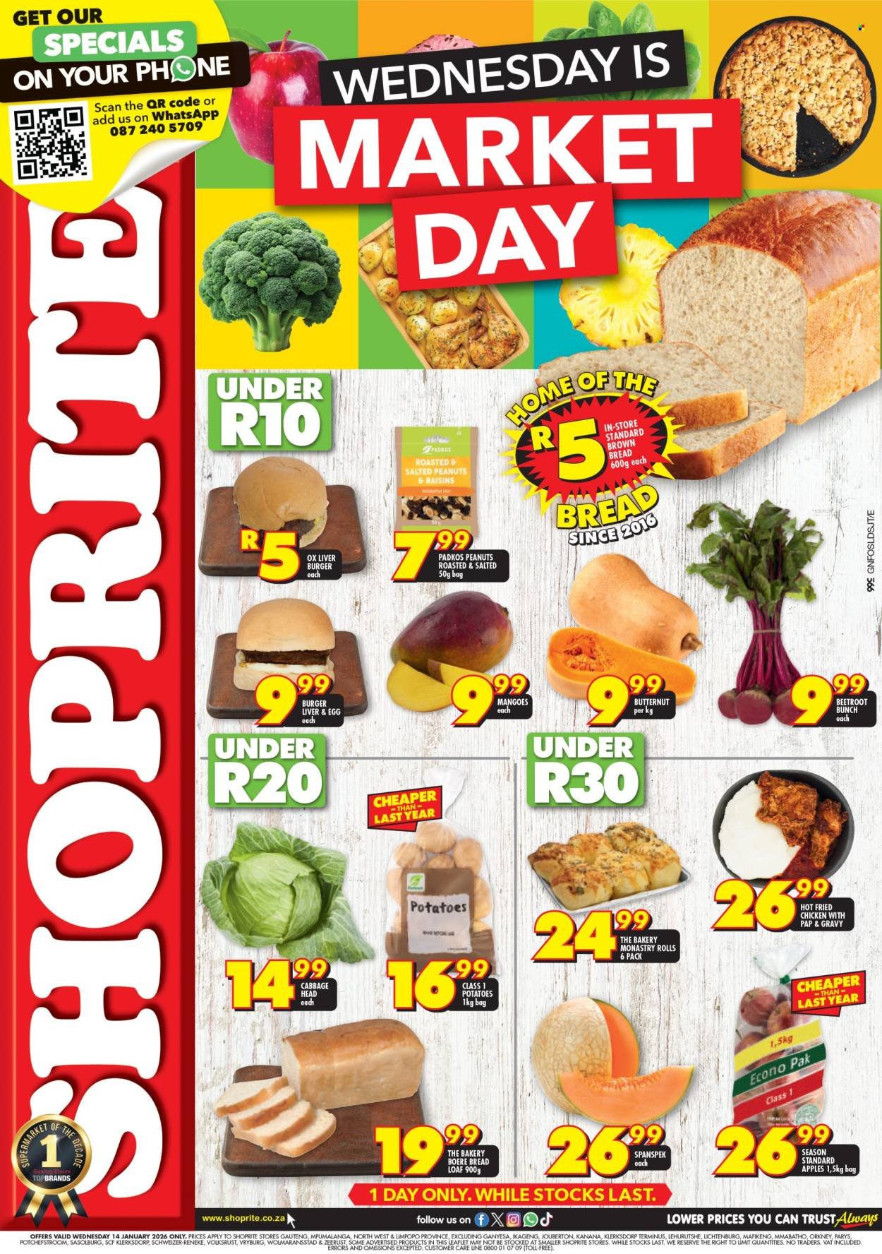 SHOPRITE specials - Market Day Deals (2026-01-14 - 2026-01-14) | 1