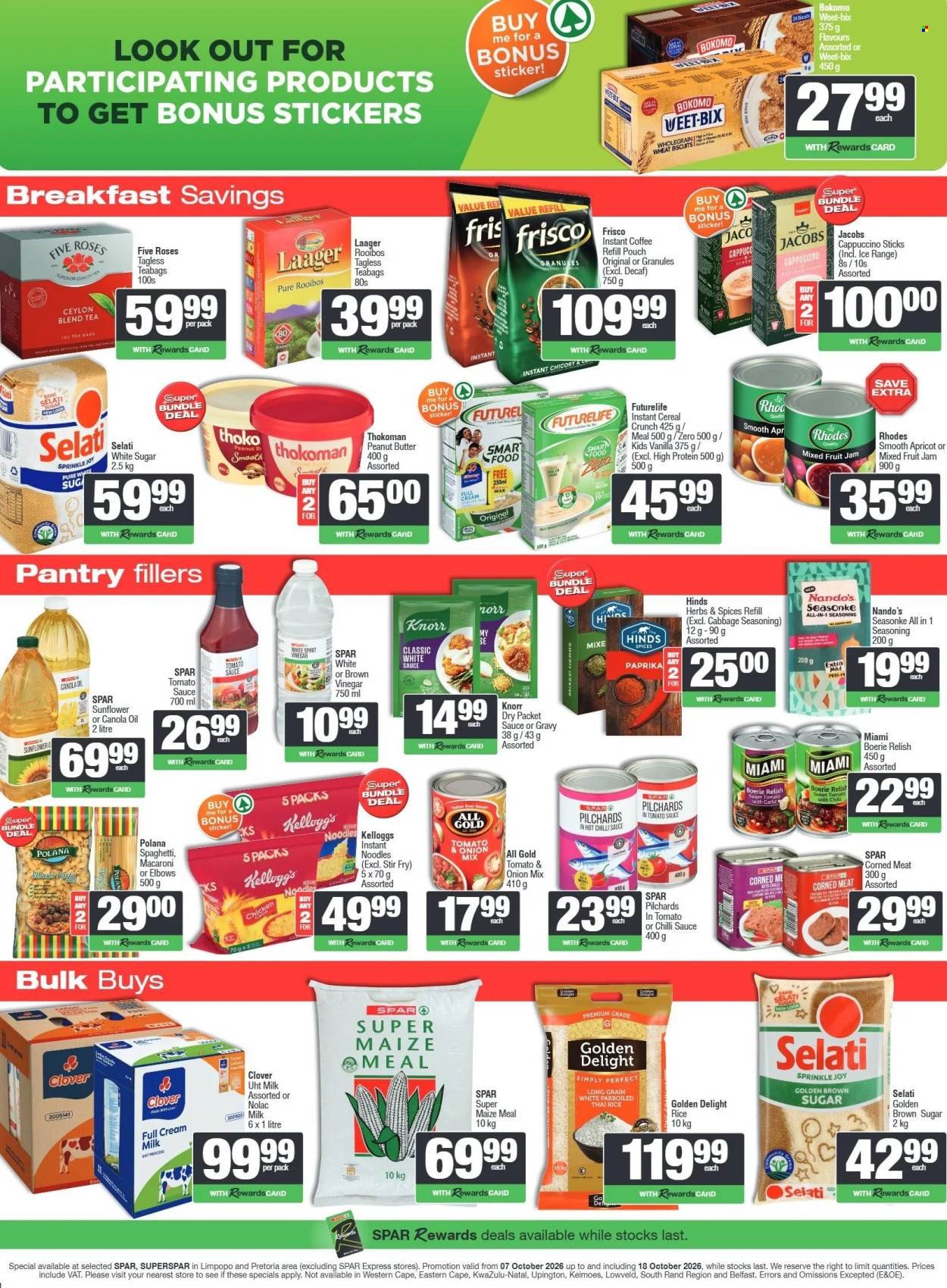 SPAR specials - Specials